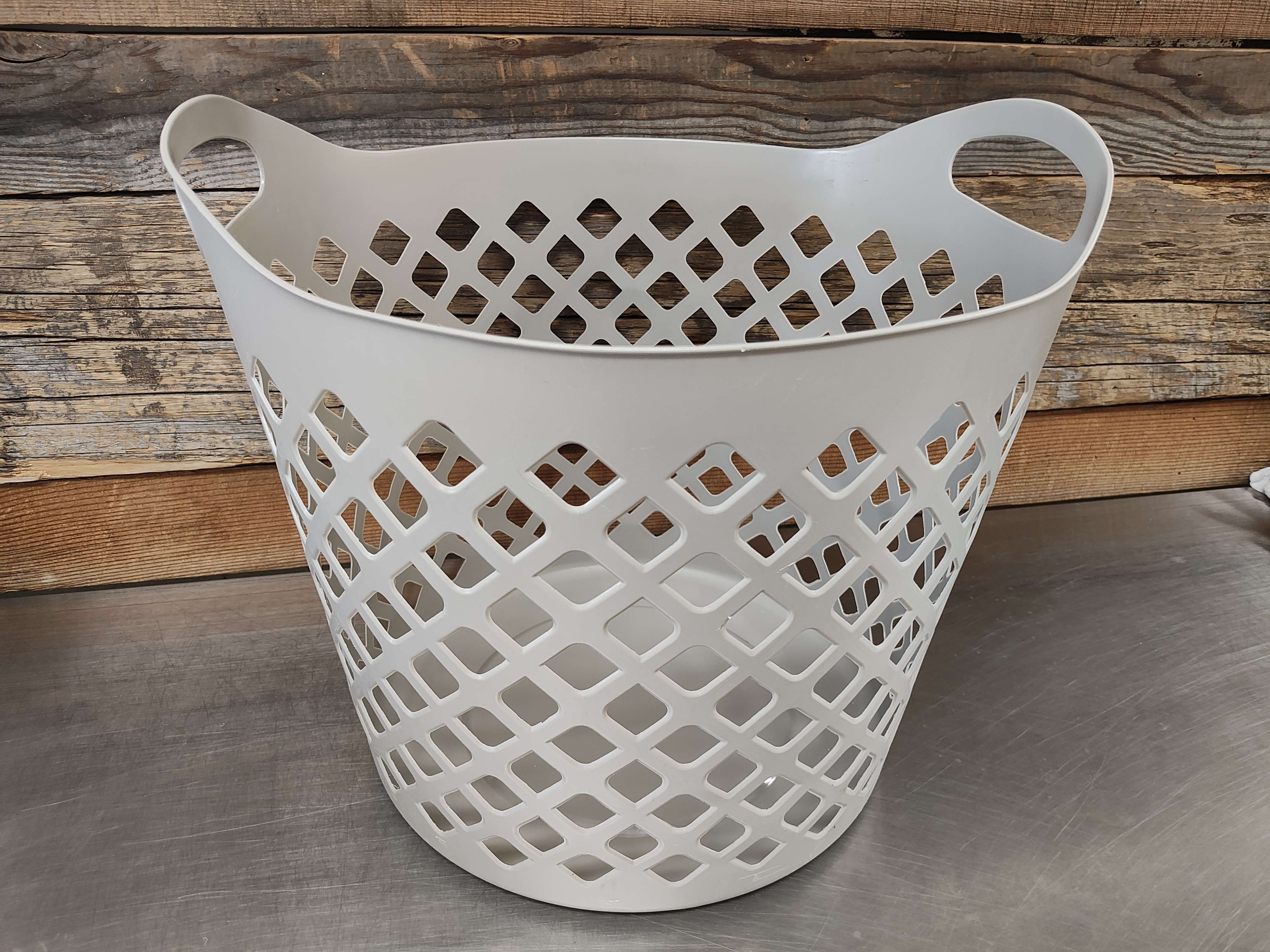 laundry hamper from target from thrift store